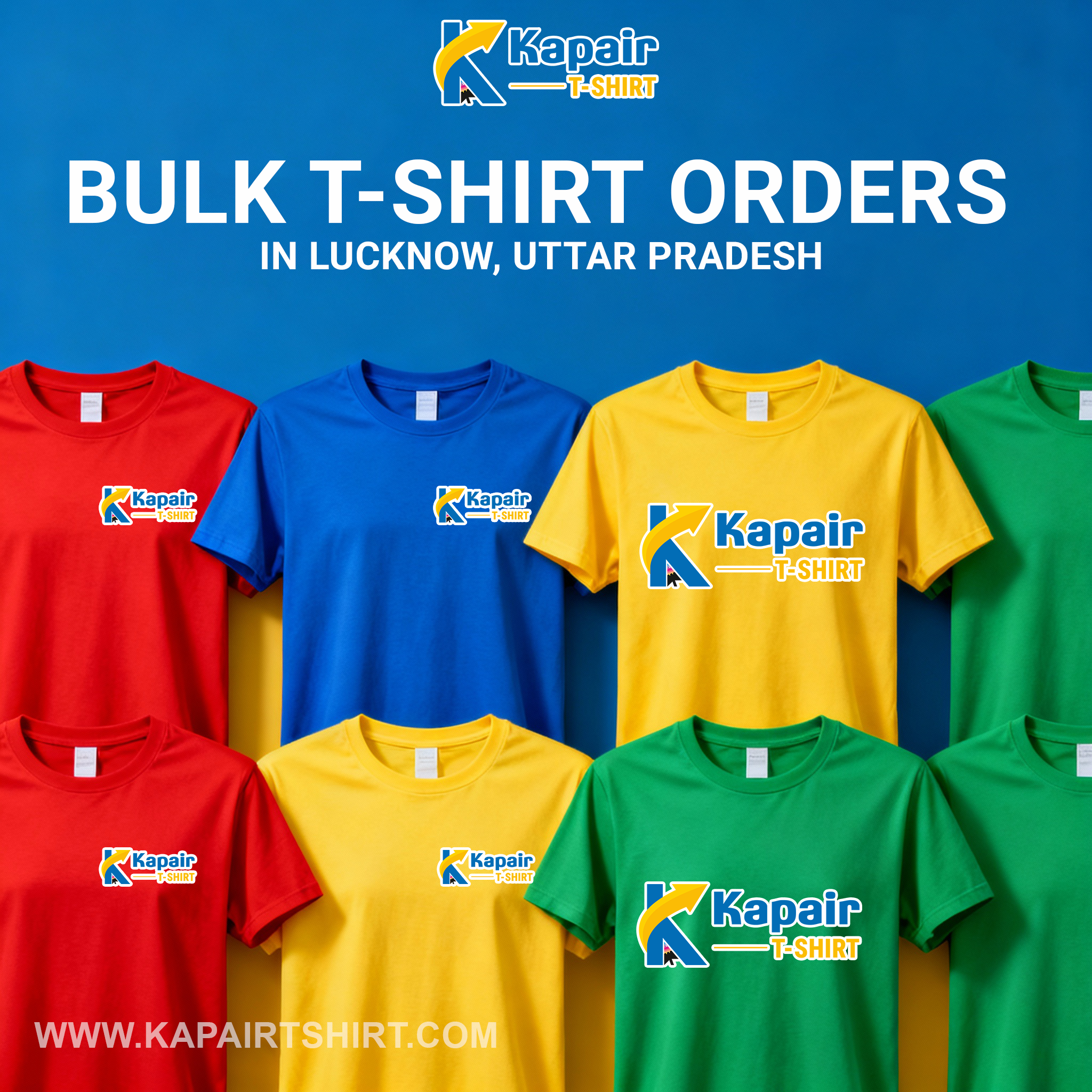 Bulk T-Shirt Orders in Lucknow, Uttar Pradesh – Kapair T-shirt Bulk T-Shirt Orders in Lucknow, Uttar Pradesh – Kapair T-shirt