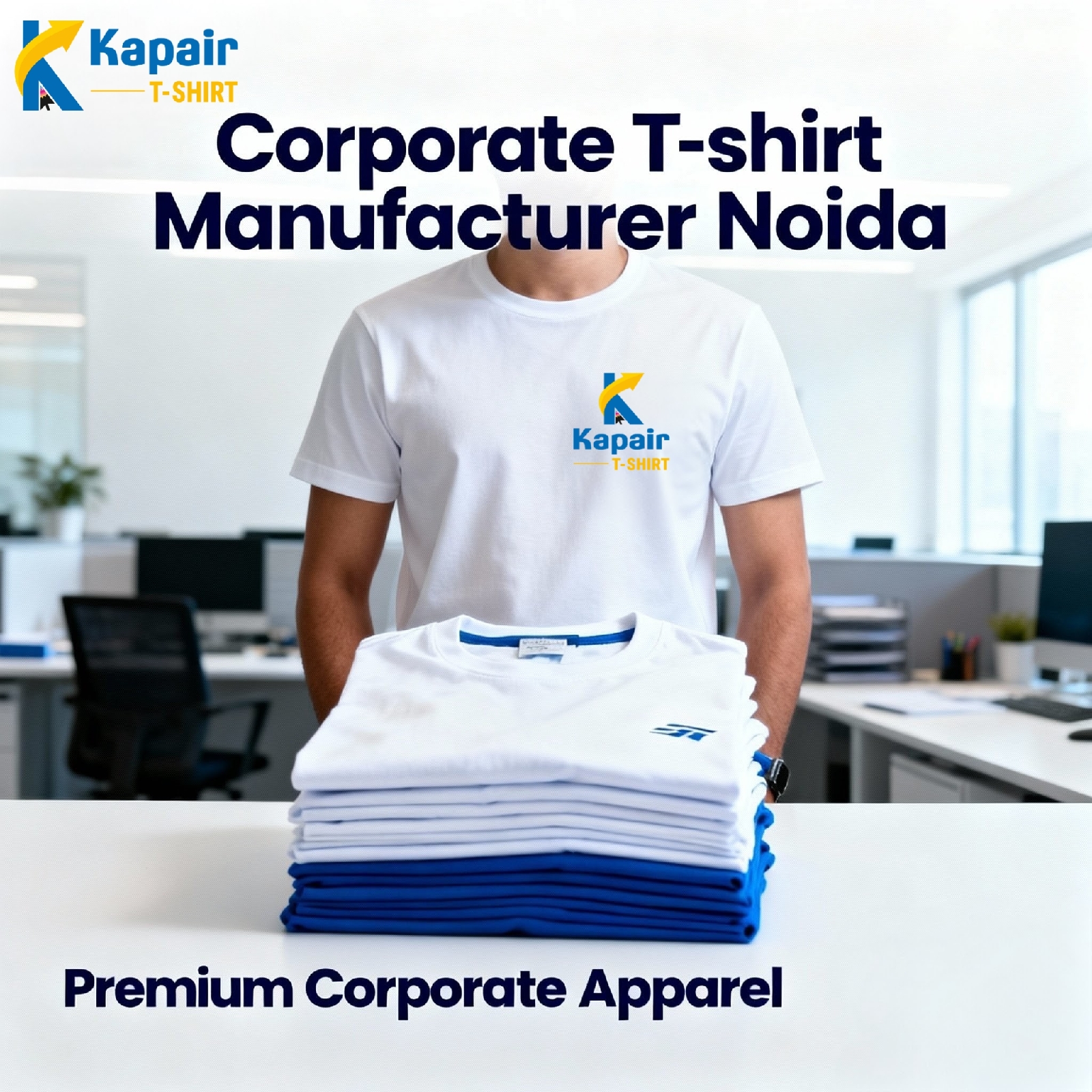 Corporate T-shirt Manufacturer in Noida