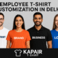 Employee T-Shirt Customization in Delhi Employee T-Shirt Customization in Delhi