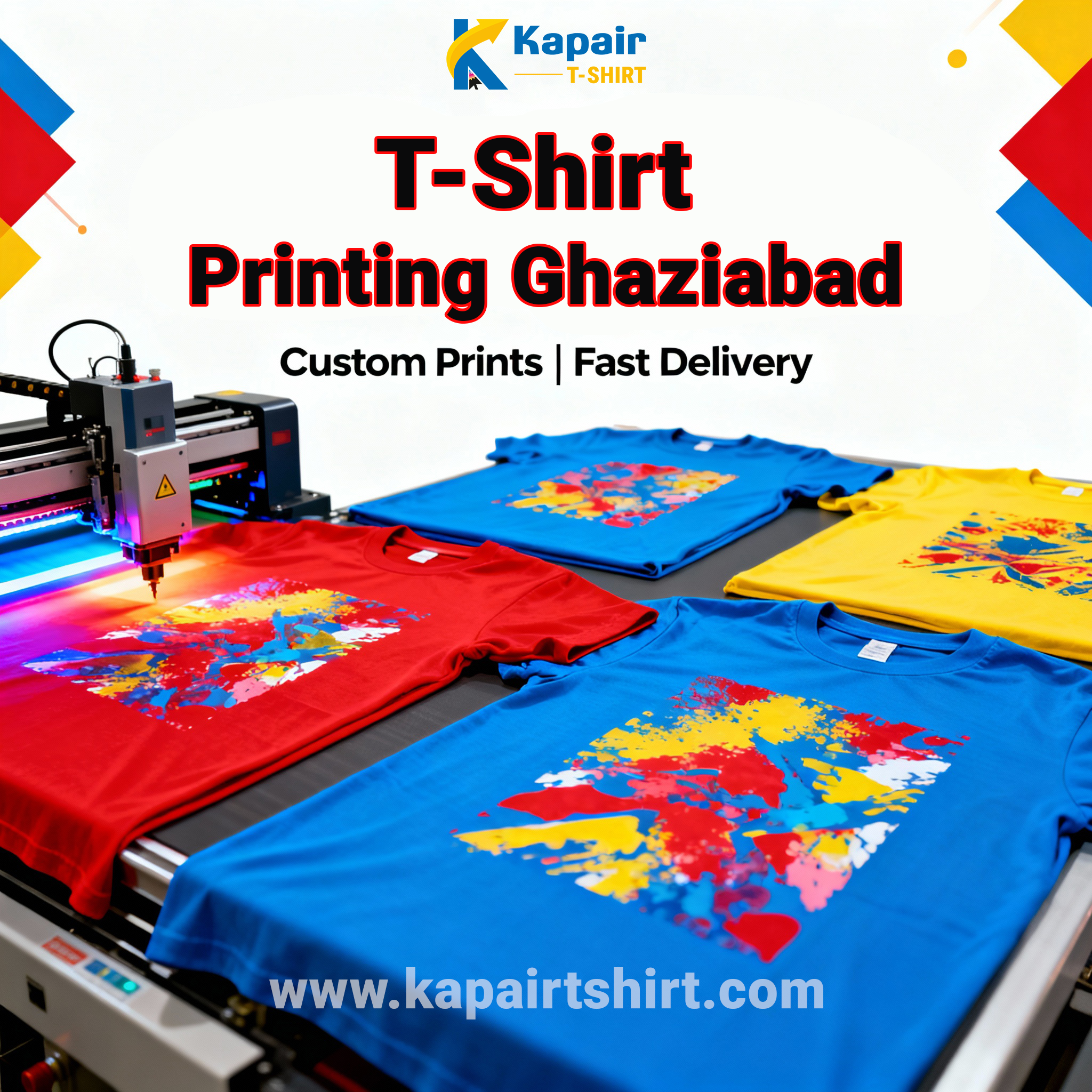 T-shirt Printing Ghaziabad – High Quality Custom Solutions by Kapair T-shirt T-shirt Printing Ghaziabad – High Quality Custom Solutions by Kapair T-shirt