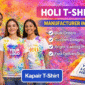 Holi T-Shirt Manufacturer in Noida