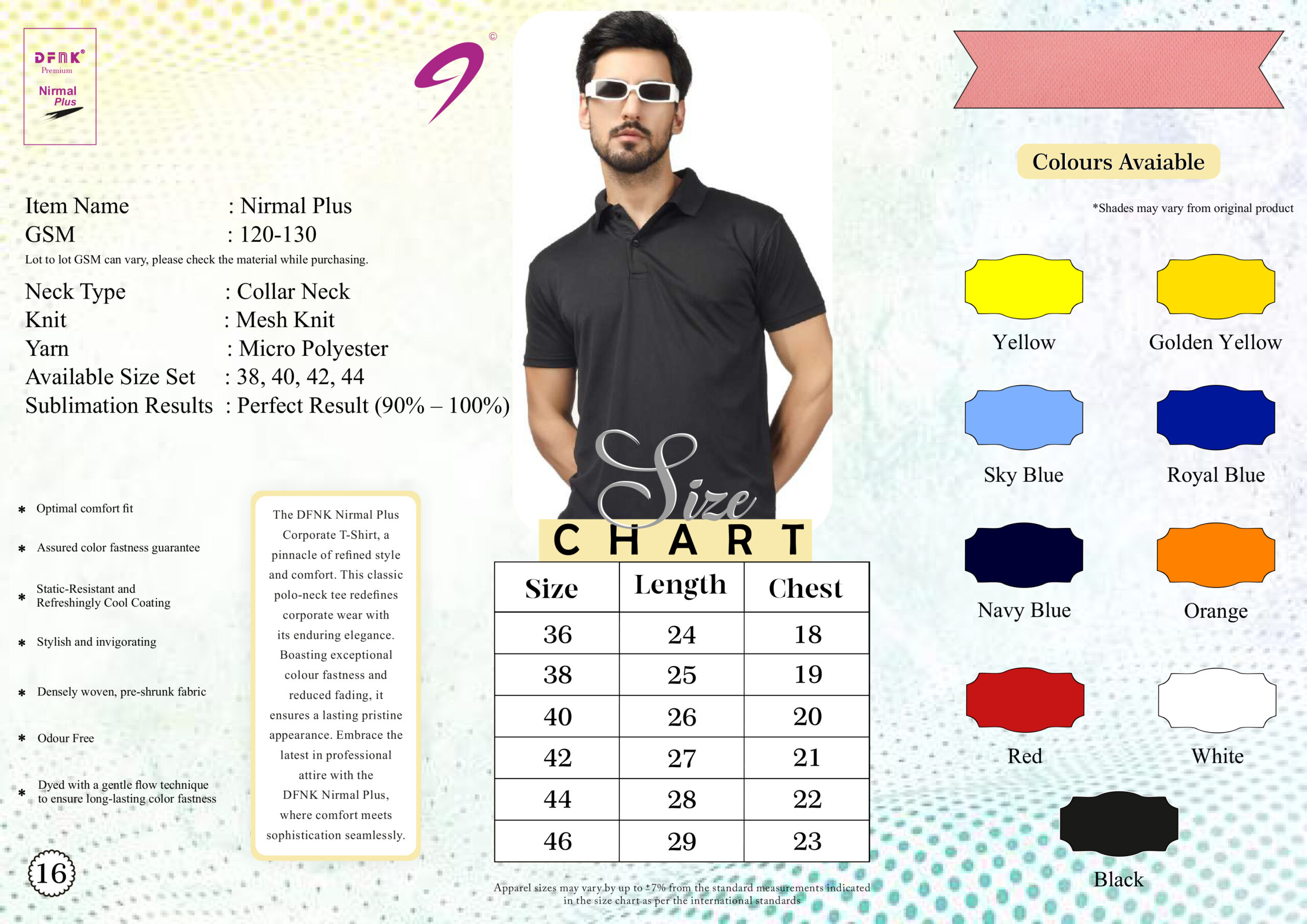 DFNK Nirmal Plus T-Shirt Manufacturer DFNK Nirmal Plus T-Shirt Manufacturer