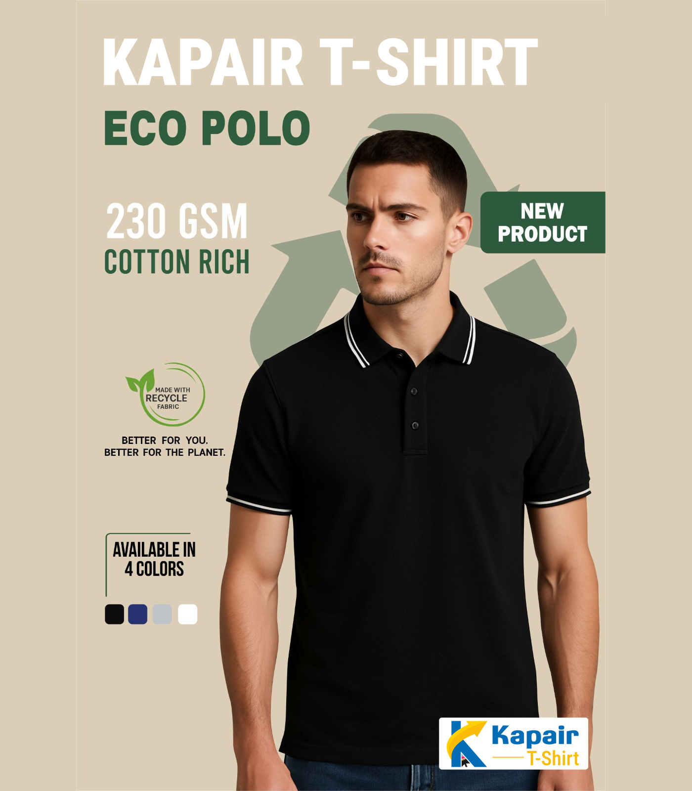 Eco Polo T-Shirt Manufacturer Eco Polo T-Shirt Manufacturer