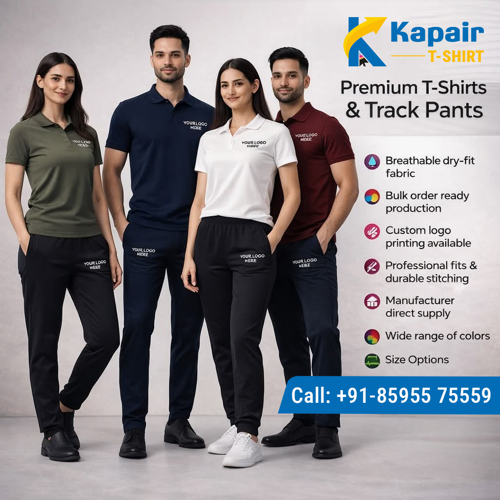 The Premier Corporate Uniform Supplier in Haryana: Upgrade Your Workforce with Kapair T-Shirt