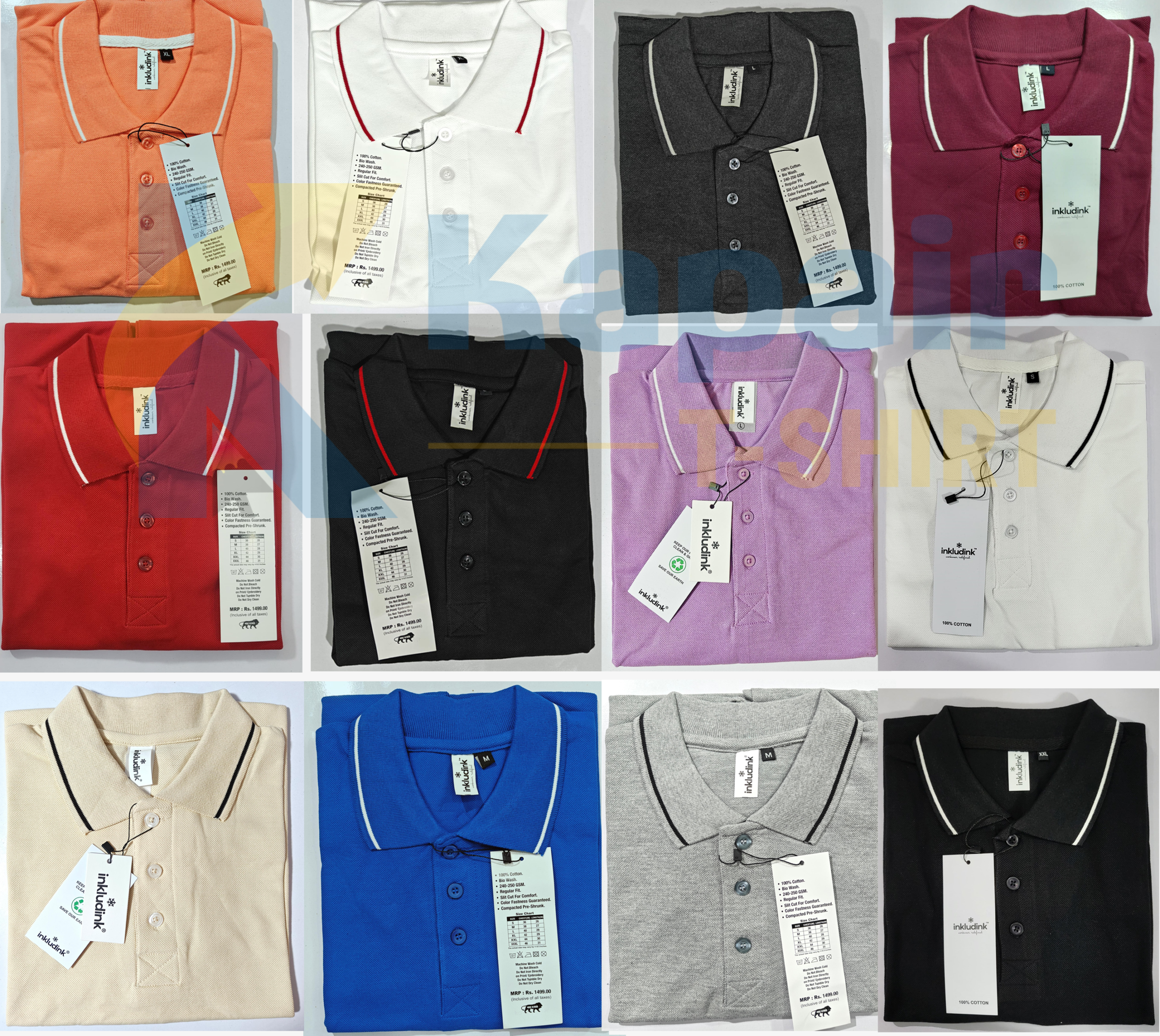 Tipping Polo T-Shirt Manufacturer in India Tipping Polo T-Shirt Manufacturer in India