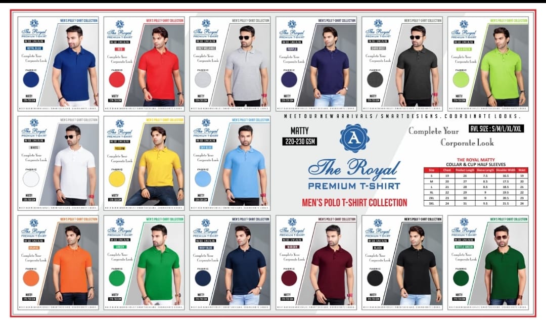 Royal Premium T-Shirt Supplier in Delhi NCR Royal Premium T-Shirt Supplier in Delhi NCR