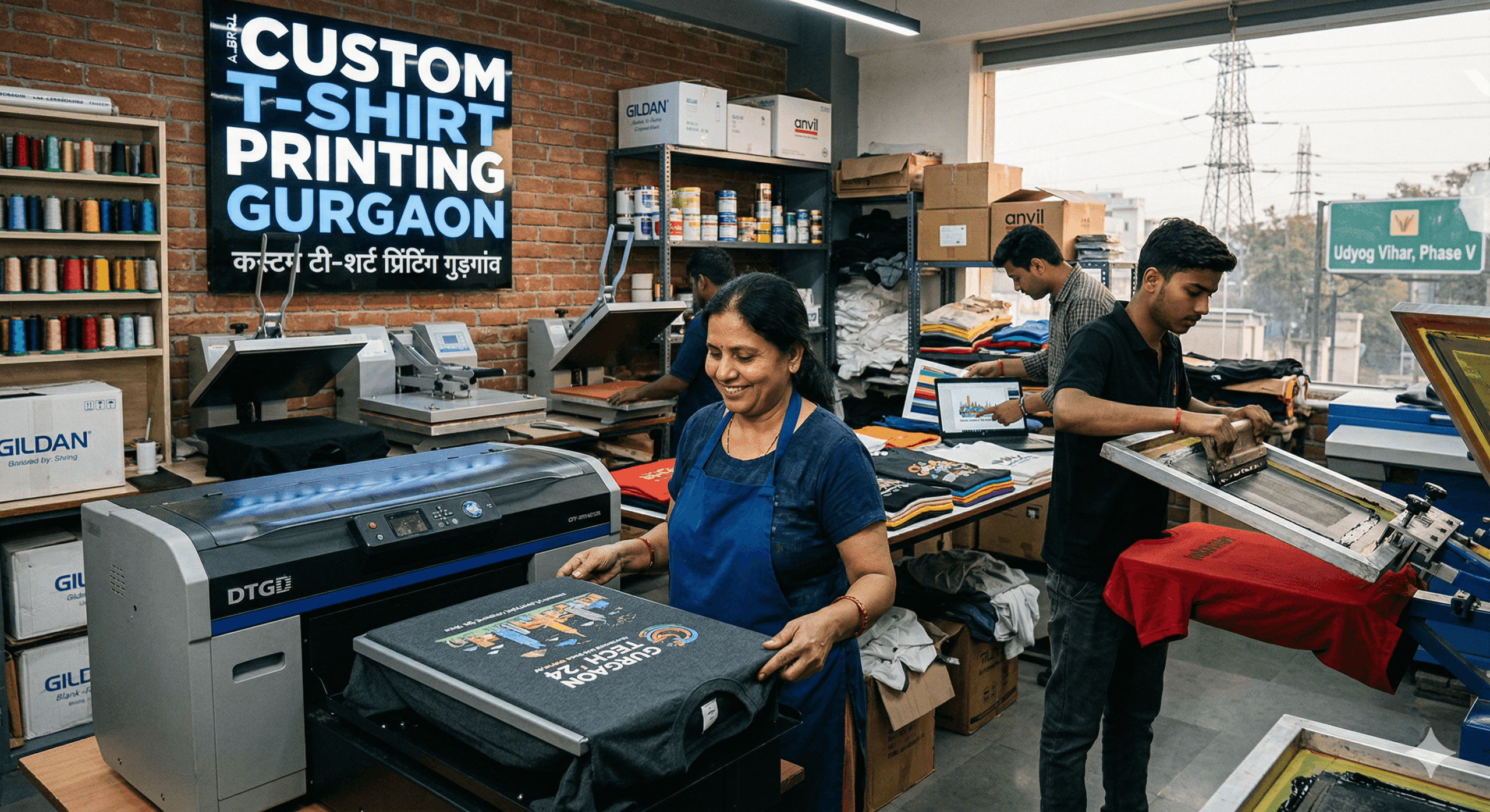 Custom T-Shirt Printing in Gurgaon: Premium Quality for Brands & Events Custom T-Shirt Printing in Gurgaon: Premium Quality for Brands & Events