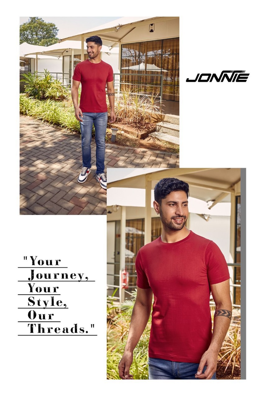 Jonnie Bio Wash Cotton Round Neck T-Shirt by Kapair T-Shirt Jonnie Bio Wash Cotton Round Neck T-Shirt by Kapair T-Shirt