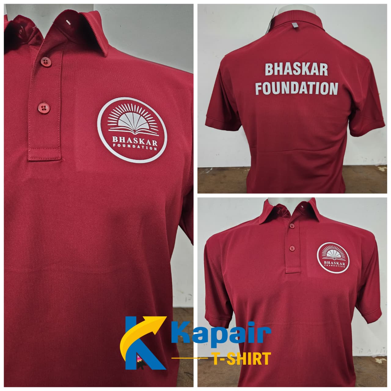 Polo T-Shirt Manufacturer in Assam – Premium Quality by Kapair T-Shirt