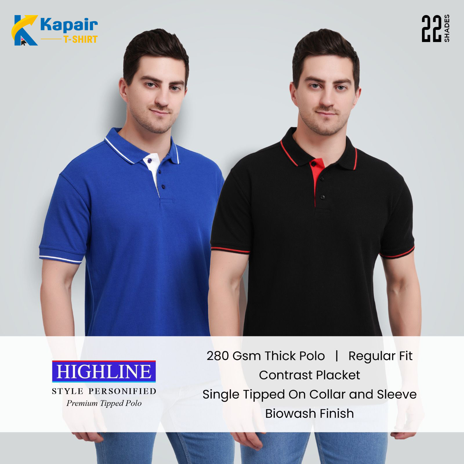 Highline Premium Polo T-Shirts Highline Premium Polo T-Shirts
