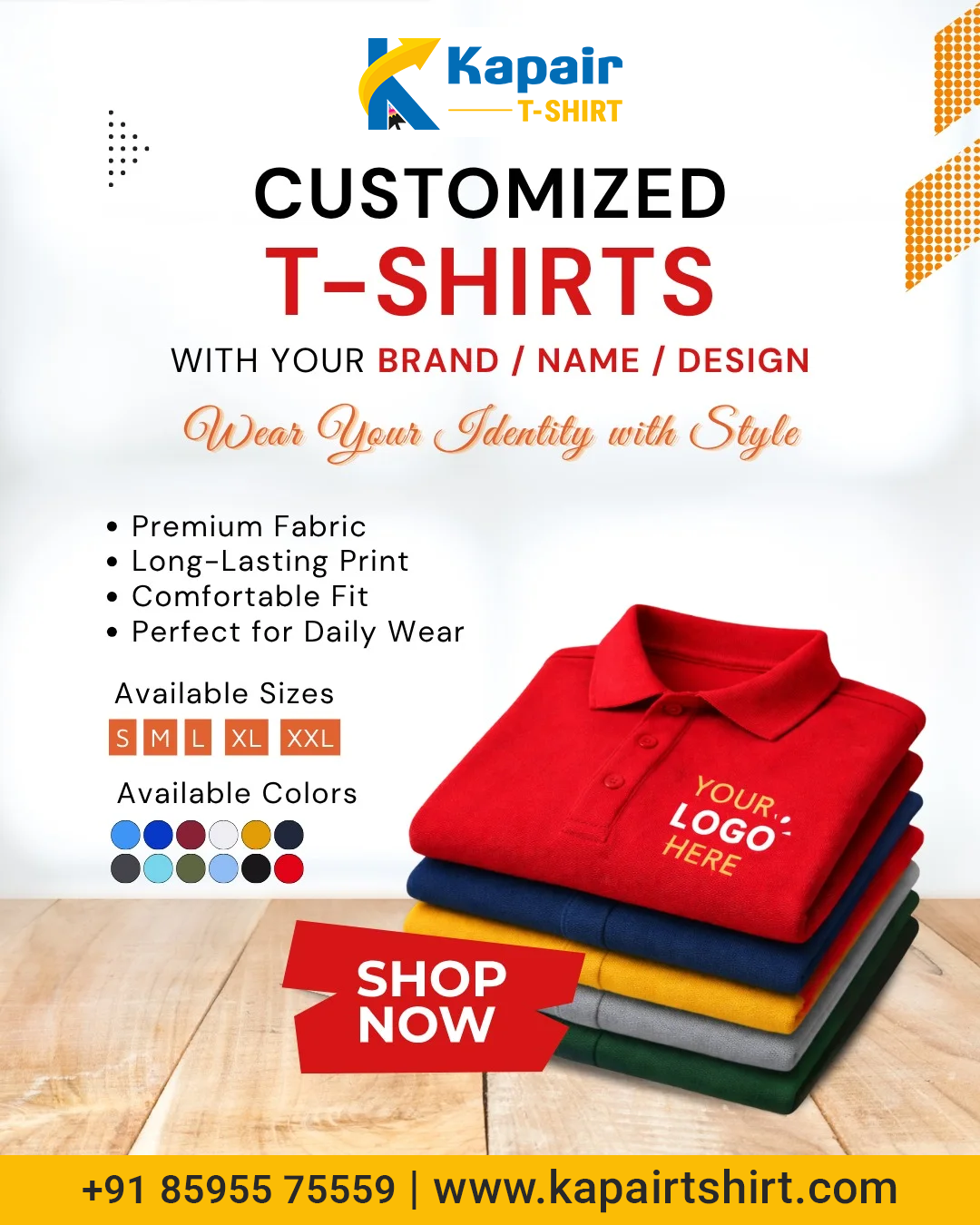 Customized Corporate T-Shirts Are the Ultimate Branding Tool